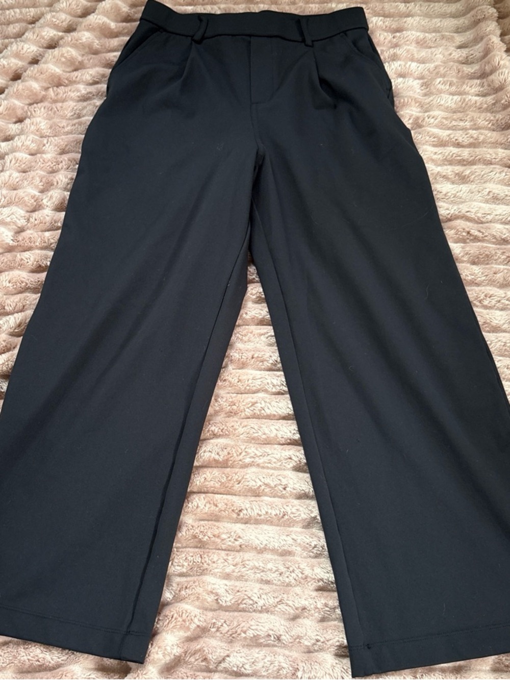 HALARA Black Wide-Leg Pants/Trousers